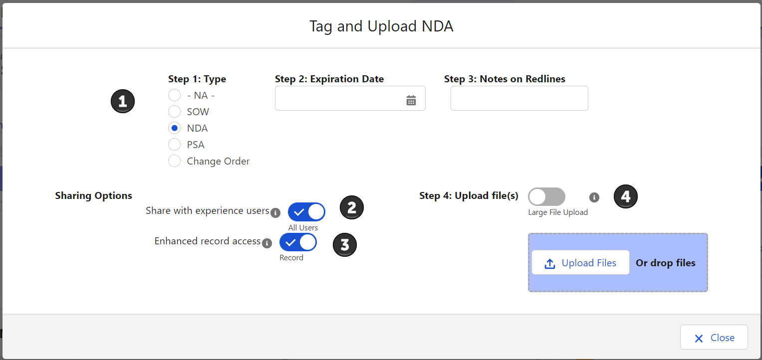 FirmWorks Files File Tagger Button for Upload