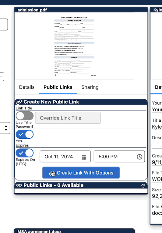 Public Links