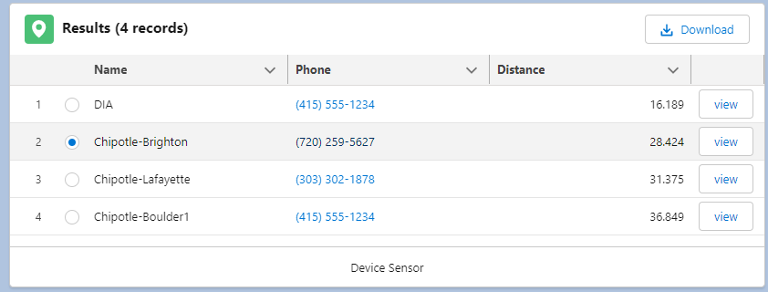 Entity Locator Component