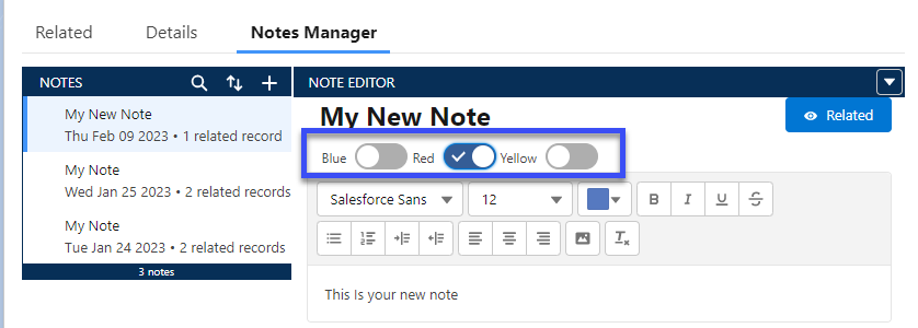 Features Tagging